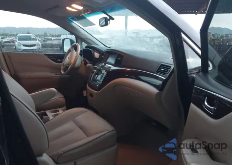 2013 Nissan Quest Sl from USA, damaged, VIN JN8AE2KP8D9060576